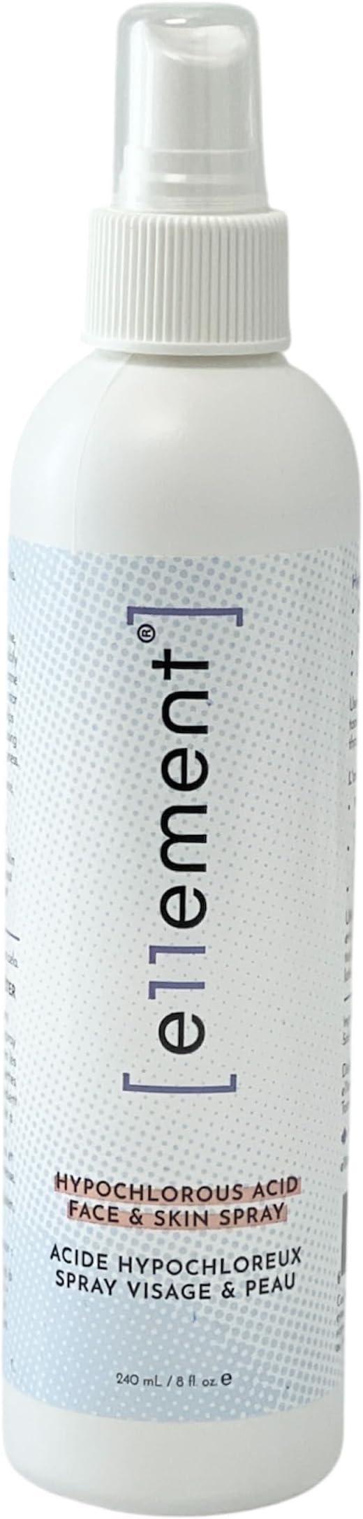 e11ement - Hypochlorous Acid Face and Skin Spray - HOCL- Safe for use on Acne Prone Skin - Eczema - Dry Scalp - Post Procedure -Toner - Eye Lash Cleanser - Face and Hand Cleanser (Large 8 oz.)