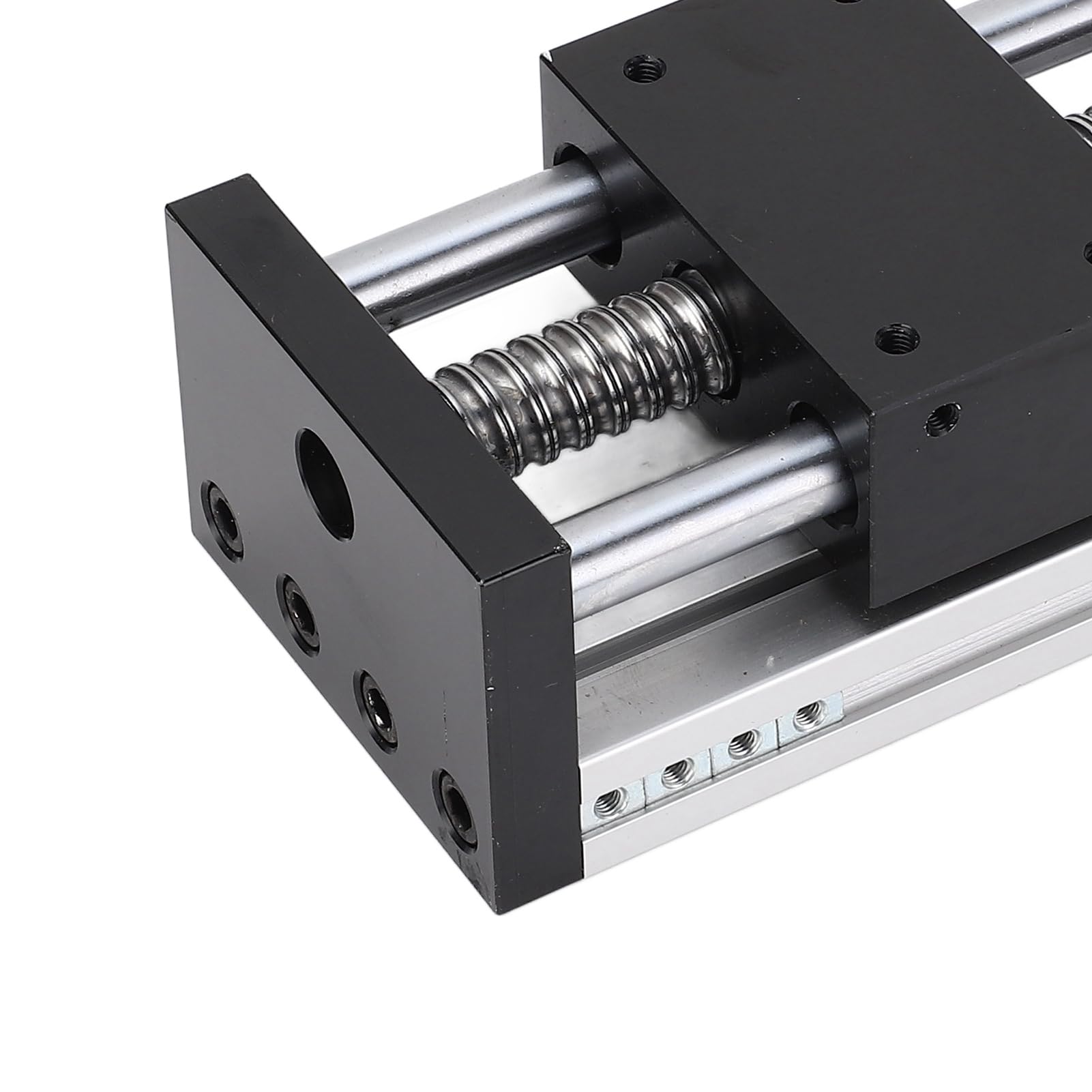 Fafeicy Slide Linear Stage, Premium Alloy Manual Slide Stage, 100mm Hub