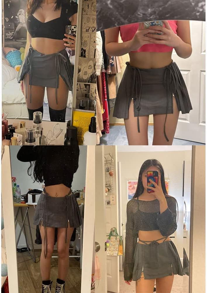 GGOOB Y2k Skirt Preppy Skirt Preppy Clothe Skorts Skirts for Women Pleated Mini Skirts for Women - Image 8
