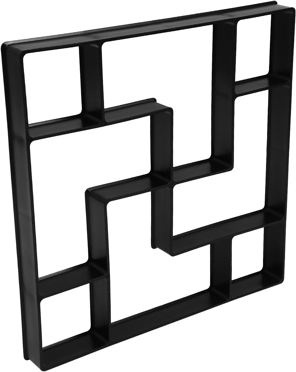 Healeved DIY Cement Floor Tile Mold Garden Path Paving Mold, Reusable Outdoor Stepping Stone Maker for Patio Walkway Landscaping, Plastic Floor Tile Mould for Home and Garden