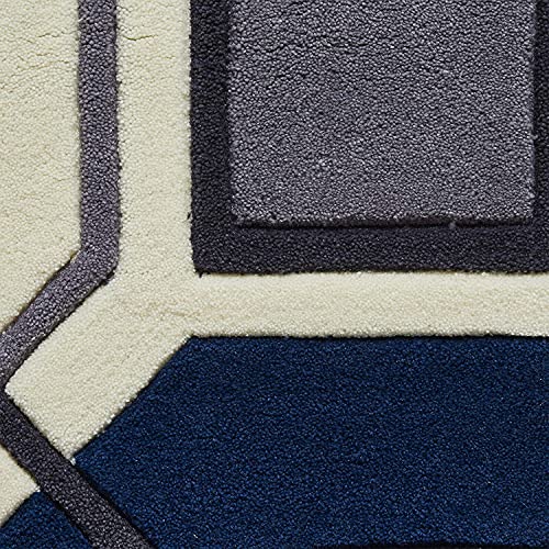 Image of Mordern Design Handmade Tufted Carpet Pure Woollen Export Quality Carpet for Living Room, Bedroom Hall [ Size 8 x 10, Color Multi A8 ]