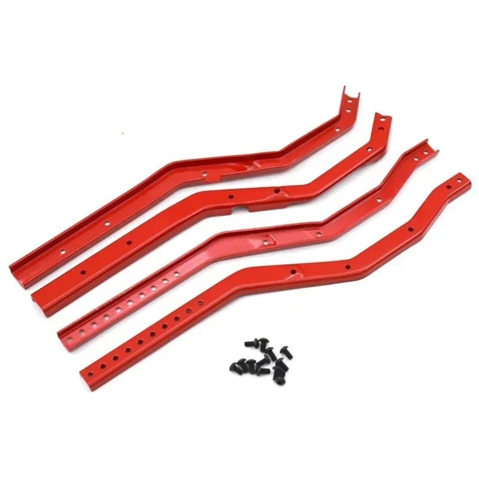 Kit Distancia Entre Ejes Ajustable Rieles Marco Chasis Juego 4 Uds Metal para Axial para Scx10 III para Gladiador para Wrangler RC Piezas Coche RC Reemplazar Accesorios