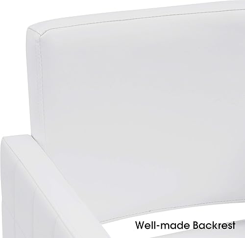 Miniatura 4 de BarberPub Silla de salón de peluquería clásica para estilista Silla de peluquería hidráulica Equipo de spa de belleza 8821 (blanco puro)