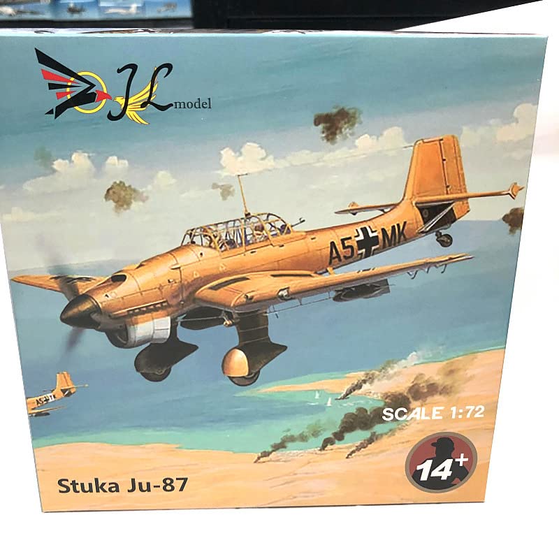 と*べ様 週末値下　1/18 ドイツ空軍　スツーカ Ju 87 D完成品　ジャン Amazon | 1/72スケール 合金製 WWII ドイツ空軍 シュトゥーカ Ju-87