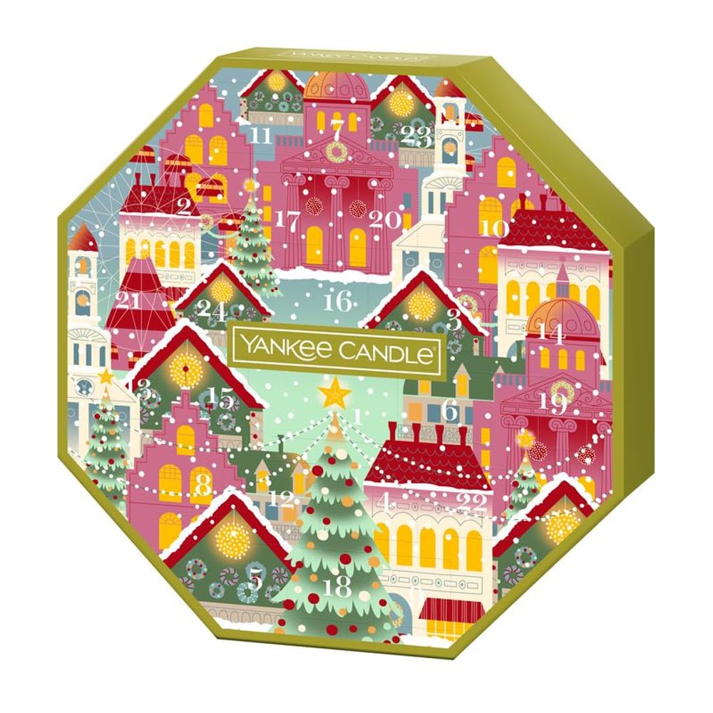 ImnBest Calendario dell'Avvento con candele, calendario dell'Avvento 2025, per donne e ragazze, candele profumate, calendario, 24 giorni, conto alla rovescia, regalo per mamma, moglie, sorella