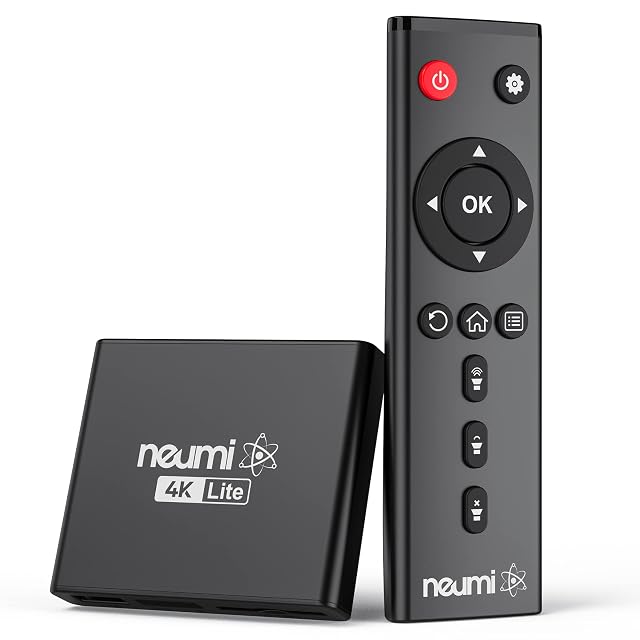 NEUMI Atom 4K Lite Ultra-HD Digital Media Player for USB Drives and SD Cards - Plays 4K UHD