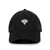 WiFi Wireless Sign Baseball Cap Embroidered Cotton Adjustable Dad Hat