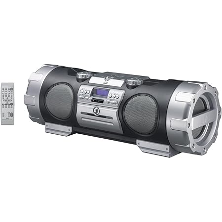 JVC RV-NB 10 B CD-Radiorekorder schwarz/Silber