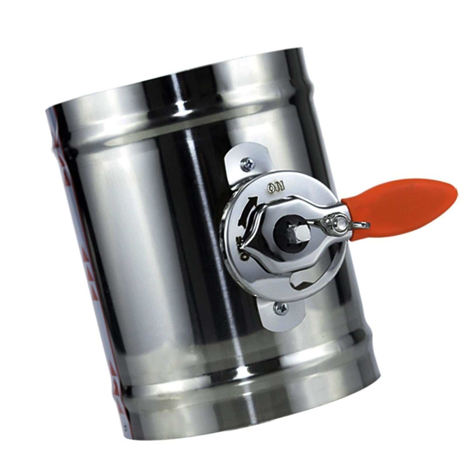 Vanne de contrôle du volume d'air en acier inoxydable 304 durable de 200mm