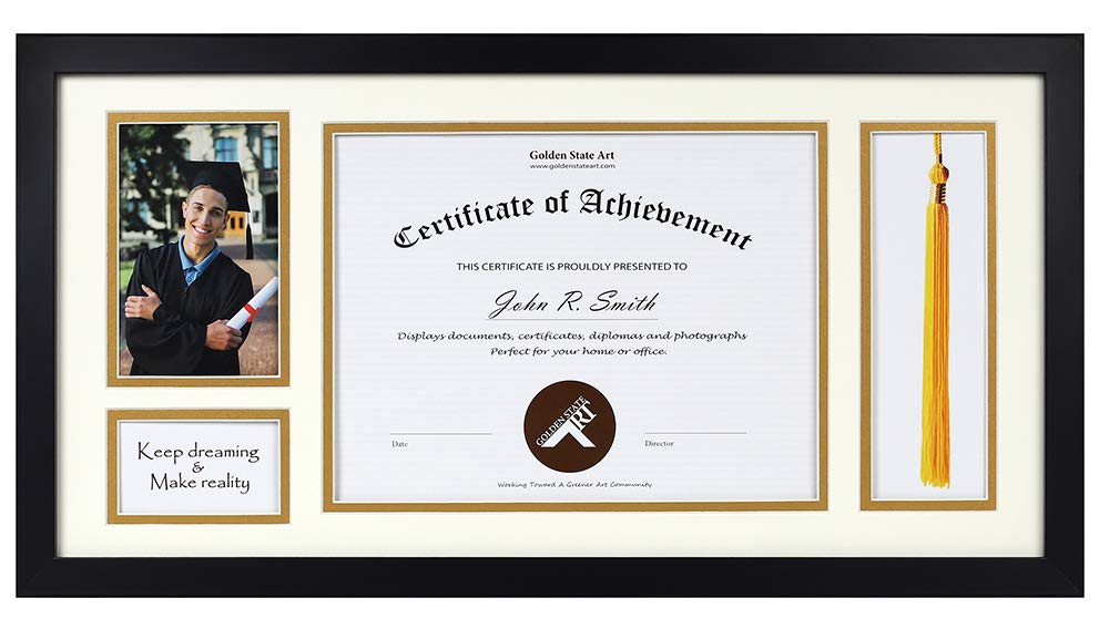 Buy Golden State Art, 11x22 for 8.5x11 Diploma/Certificate 4x6 Photo