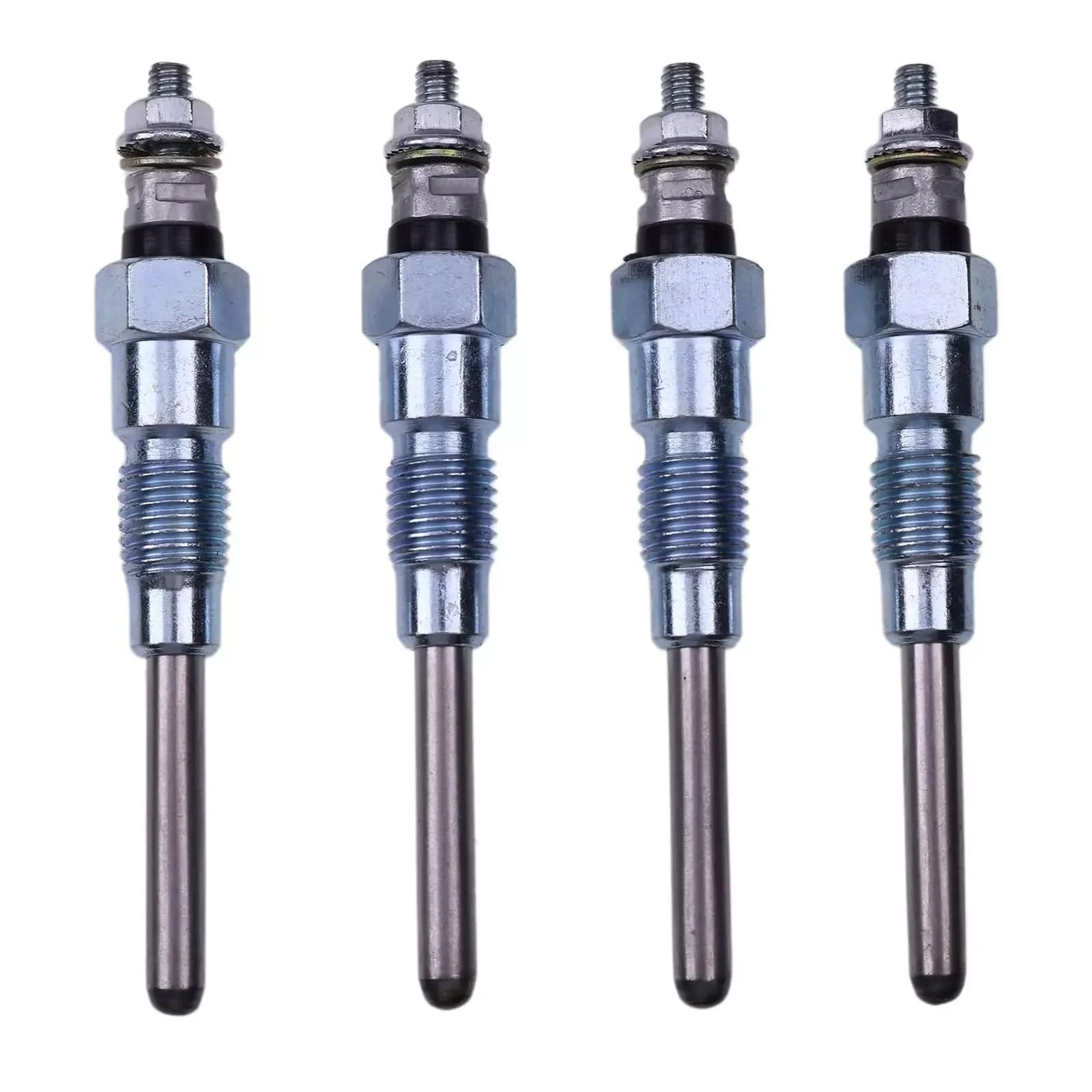 Bujía incandescente diésel para Tractor Kubota M6800 M6800DT M6800HD M6800HDC M6800S M6800SC M6800SD M6800SDC M6800SDT 1641565512. Juego de 4 bujías incandescentes para Motor.