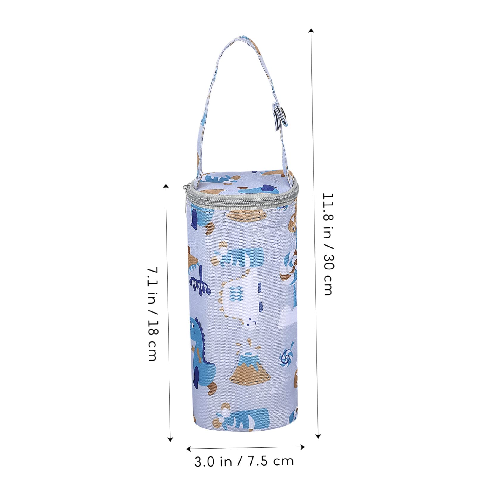 TOYANDONA 6pezzi Borsa Termica Per Biberon Da Porta Bottiglie Di Latte Con Design Cartoon Isolamento Termico Per Passeggini e Zaini Adatta Shopping Picnic e Viaggi