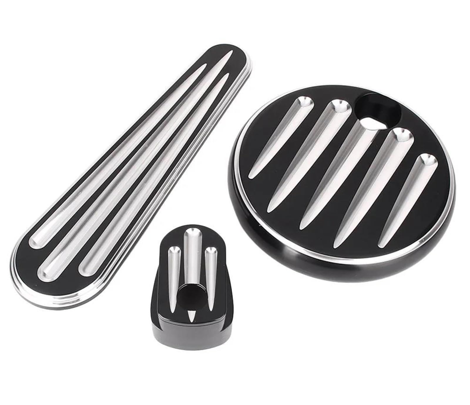 Couvercle commutateur d'allumage moto pour éliminer les reflets sur Harley Touring 2014-2017