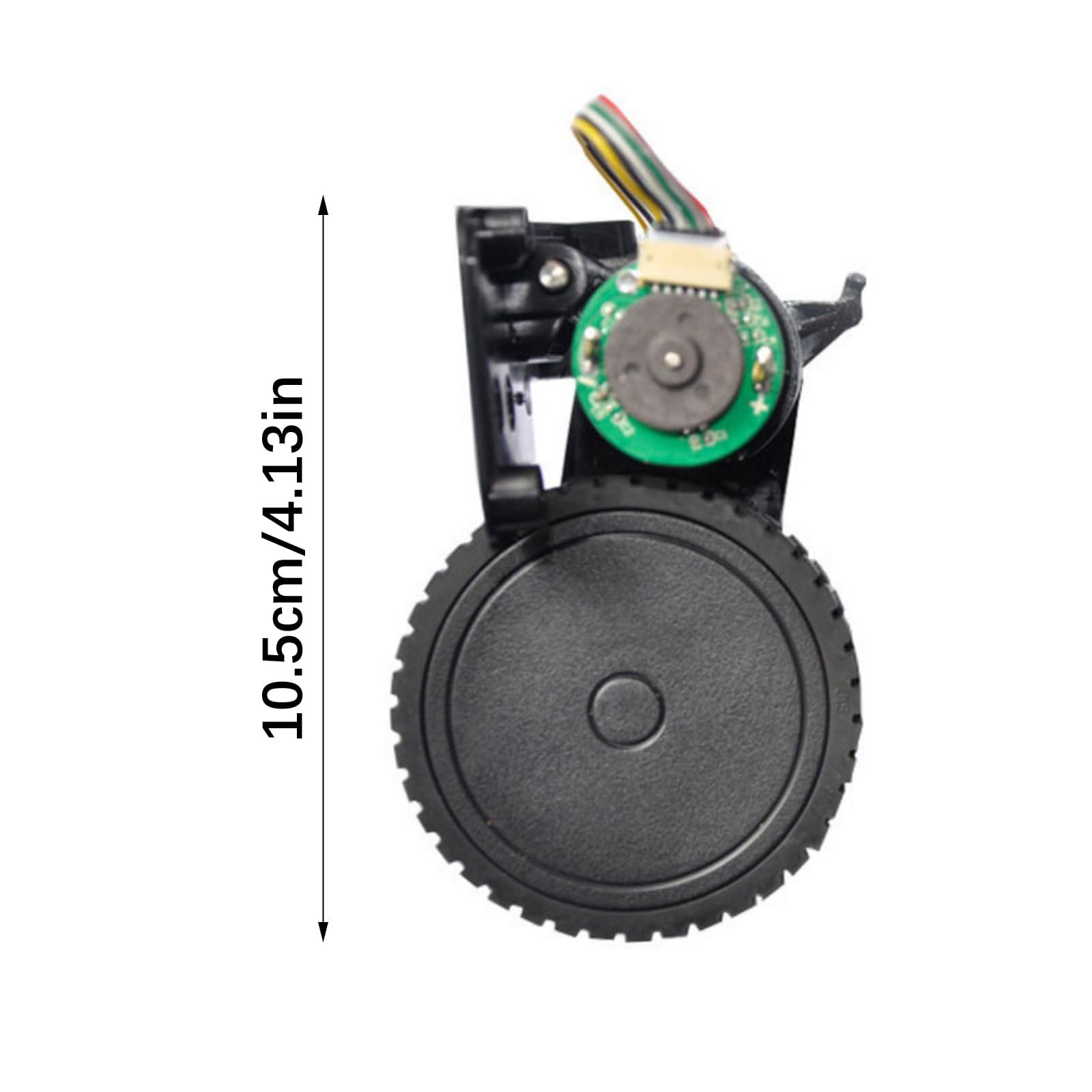 Roue de rechange silencieuse permanente pour robot aspirateur, guide efficace des obstacles, nettoyage sans couture, disques de rechange pour aspirateur robot