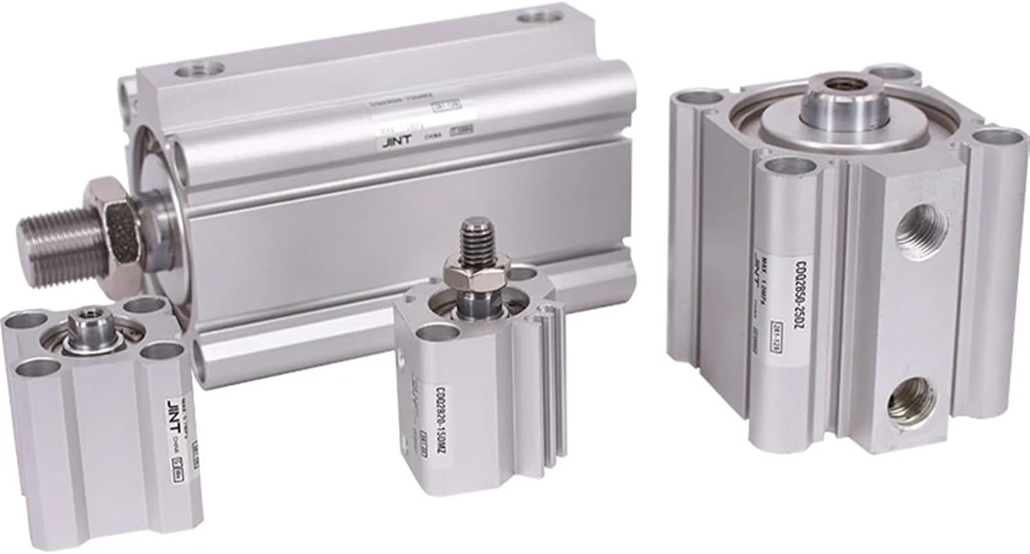 CDQ2B-DMZ Compact Cylinder Double-Acting Thin Cylinder CDQ2B12 CDQ2B16 CDQ2B20 CDQ2B25 CDQ2B32 CDQ2B40 CDQ2B63 CDQ2B80 (Color : 75DMZ, Size : CDQ2B16)