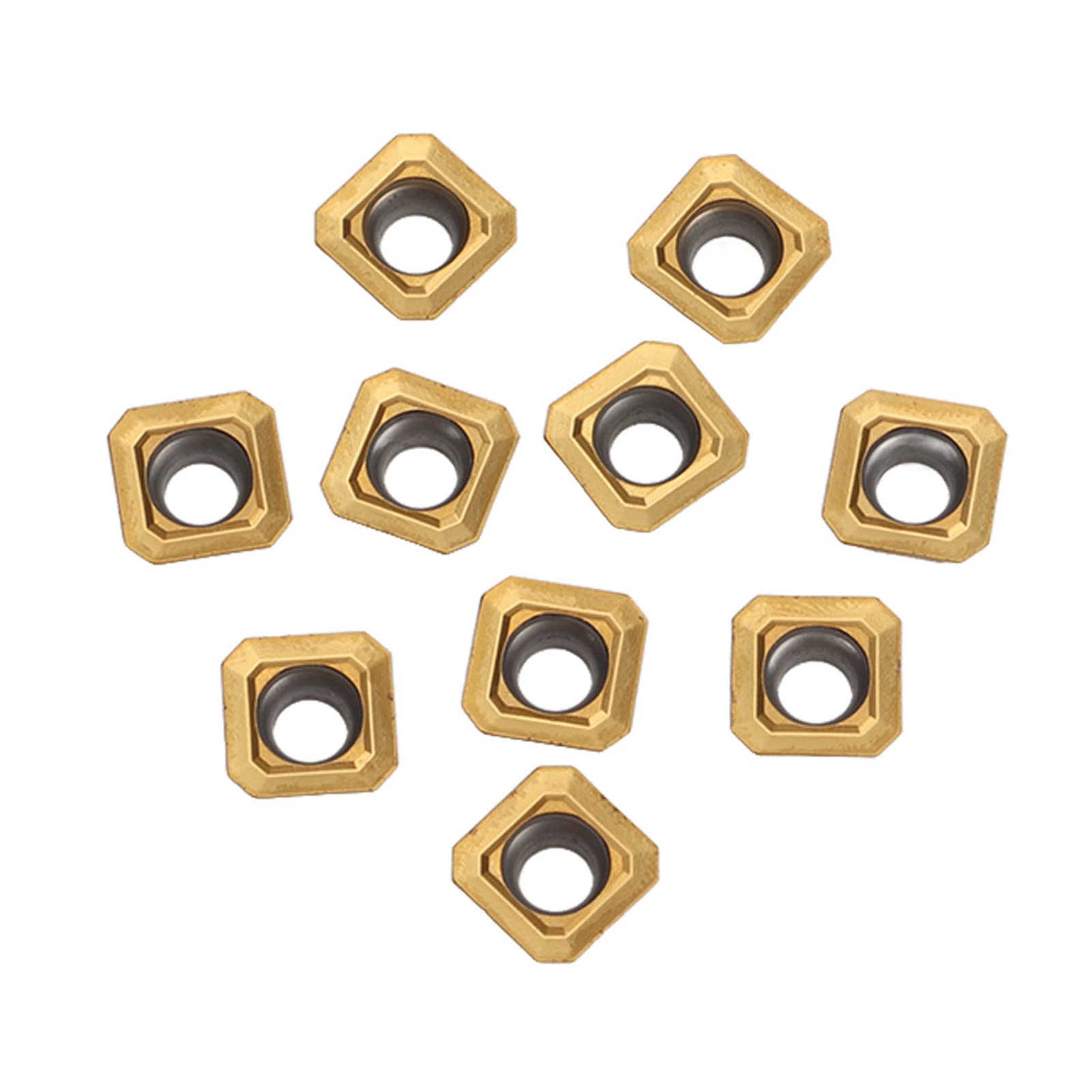 ViaGasaFamido Fresa per Spianare, Utensile per Fresatura Ad Alta Durezza 40CR, Design a 4 Scanalature, Ideale per la Lavorazione dei Metalli e la Lavorazione CNC