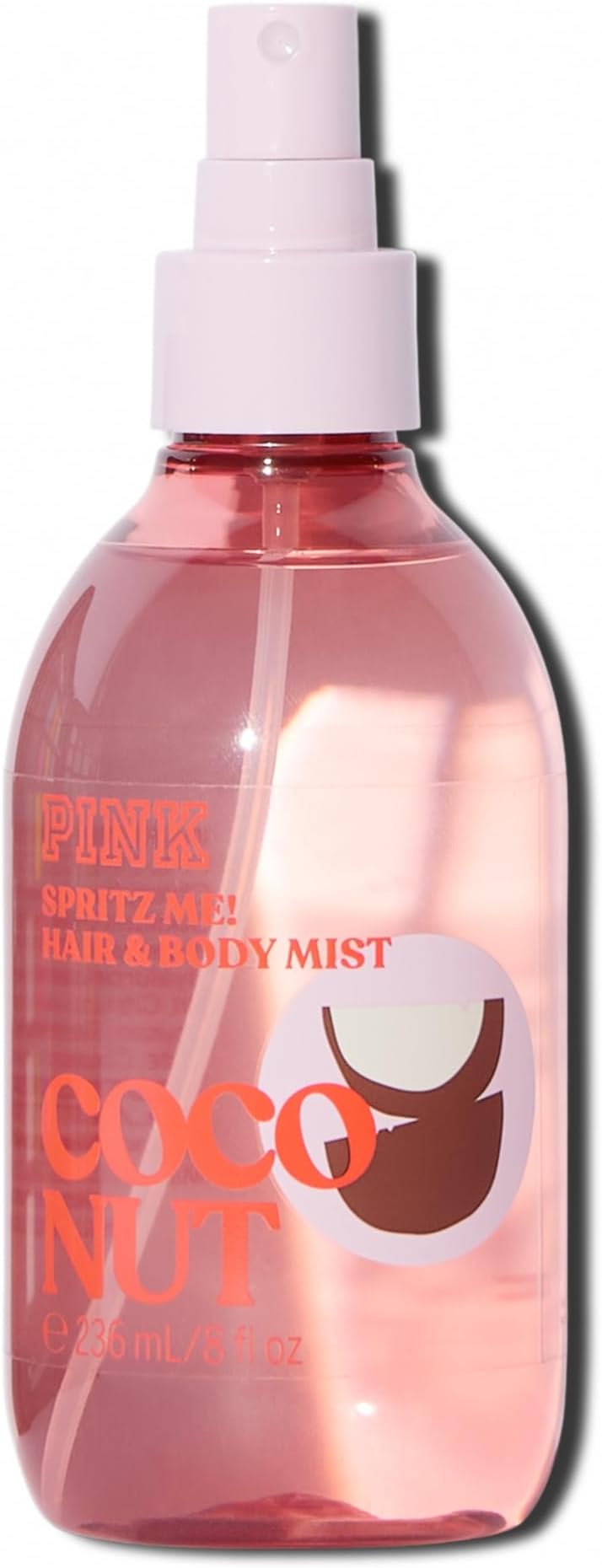 PINK Hair and Body Mist, Coconut - 8 fl oz