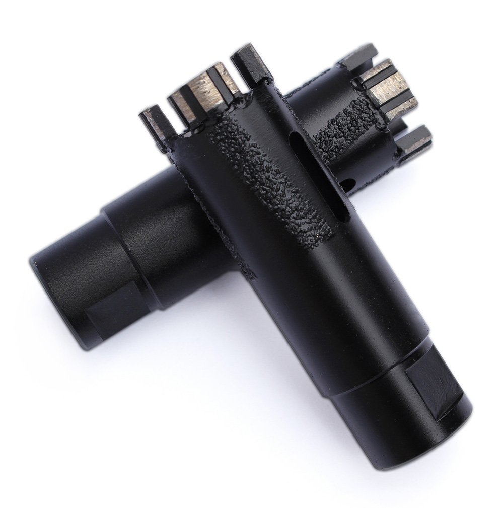 1-1/4" Diamond Core Drill Bit with Vacuum Brazed Dry Hole Saw for Granite Stone by Z-LEAP