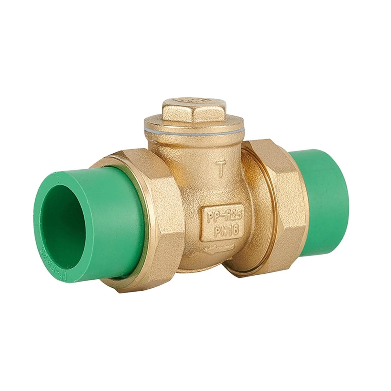 PPR Pipe PE Pipe Water Pipe Check Valve Union Pipe Fitting Water Meter Tap Water Meter Tube Brass DN20 DN25 DN50 Connection Pipe(63mm PPR White)