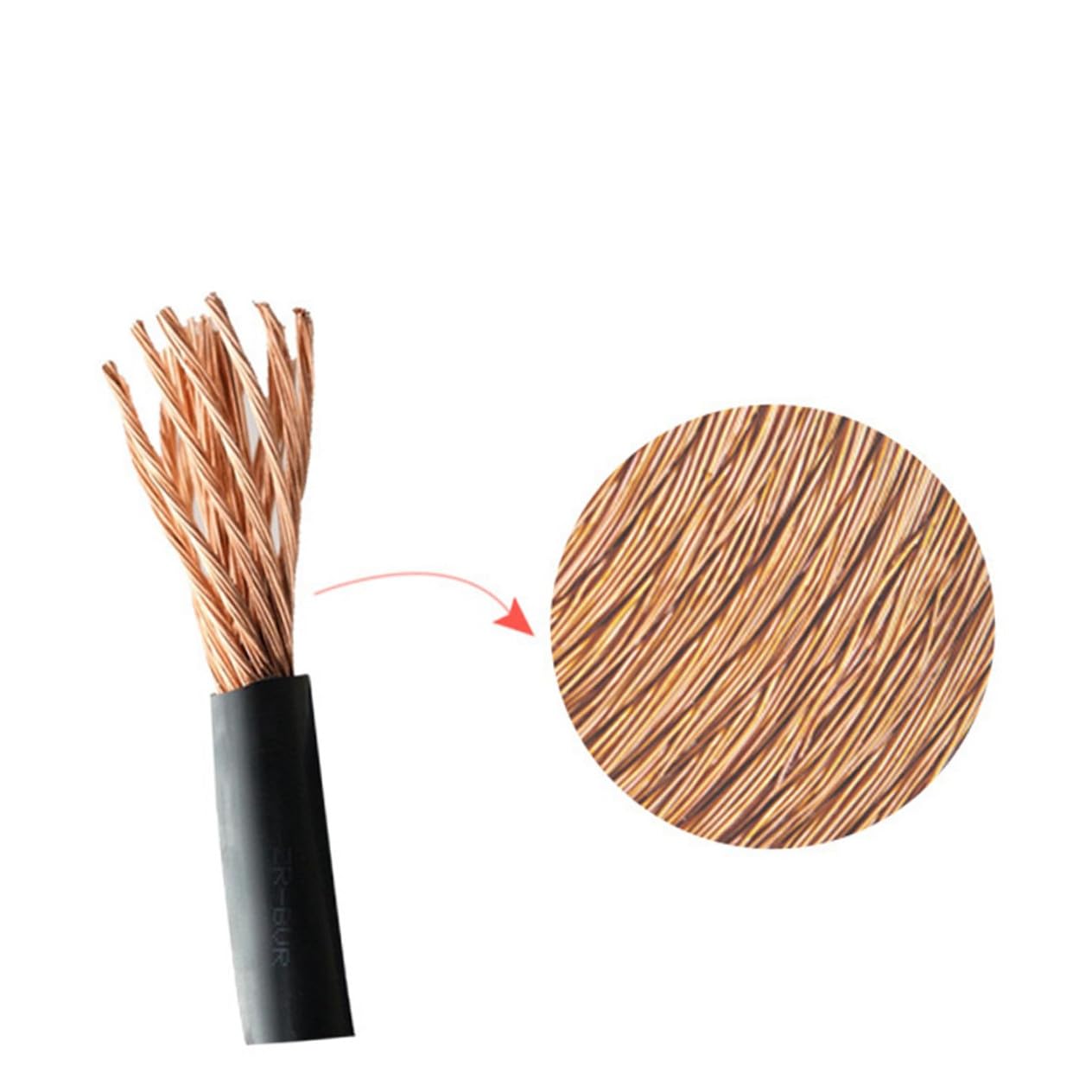 Câbles de Démarrage Voiture en Cuivre et Aluminium, Pinces de Batterie Robustes, Câble Épais 6m pour Connexion Facile Entre Batterie de Démarrage et Générateur
