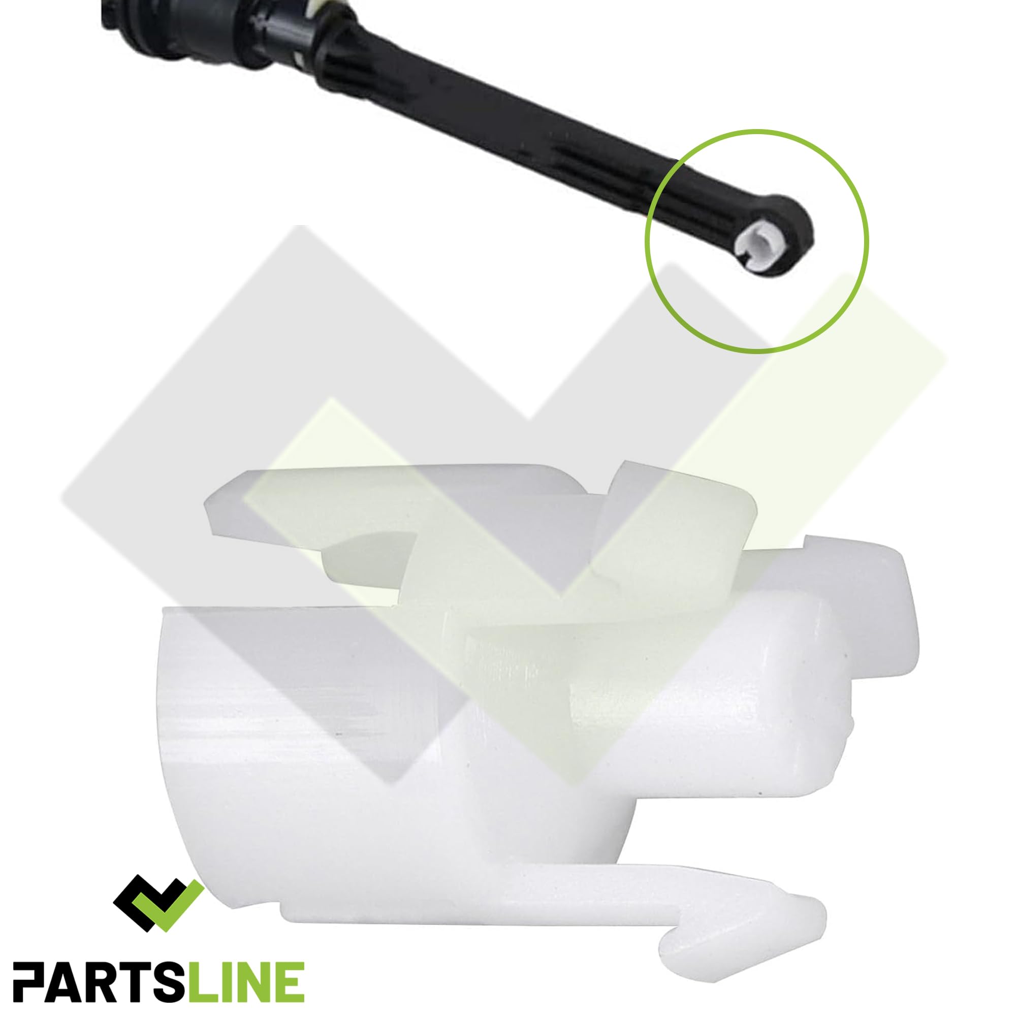 Partsline Clip d'émetteur embrayage compatible avec C2, C3, C4, C5, C6, C-Élysée, 2008, 3008, 307, 308, 5008, 508 9676534480