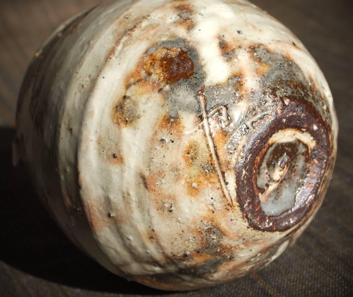 人気作家☆辻村塊【師＆父：辻村史朗】☆粉引丸カップA