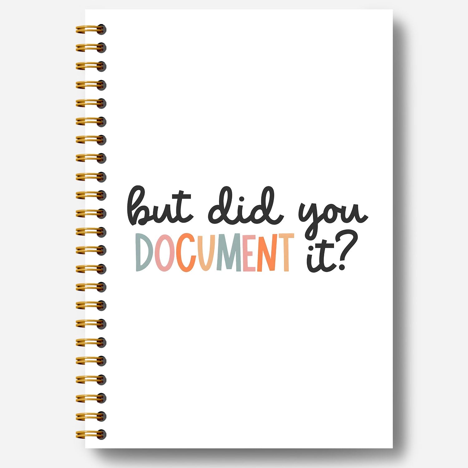 Guymn But Did You Document It Work Notebook Journal, Funny Office Notebooks for Work, Sarcastic Office Gifts for Coworkers, Humor Coworker Hardcover Spiral Notebooks 5.5x8.3 Inch