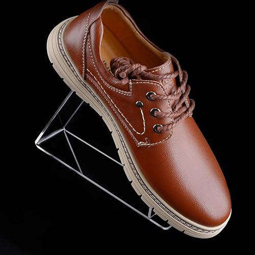 Miniatura 6 de 4 soportes de exhibición de zapatos de acrílico soporte desmontable para tienda tienda centro comercial, transparente