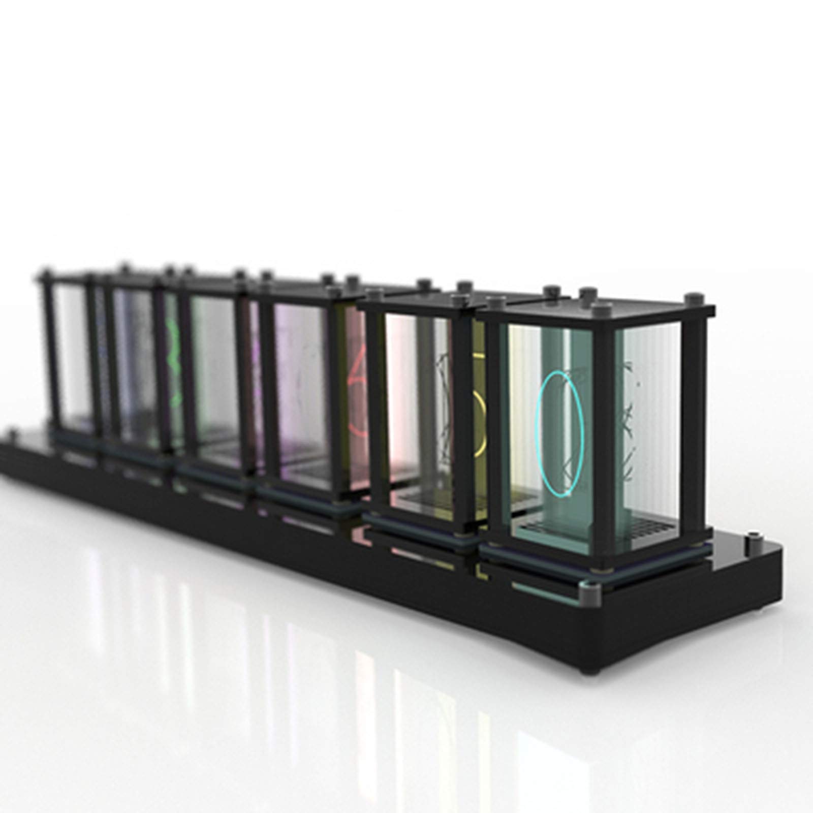 Cadeaux personnalisés, contrôle de l'horloge LED, personnalité de l'horloge du Tube Nixie, synchronisation précise du Tube à Vide 5 Modes d'affichage, Cadeau d'anniversai