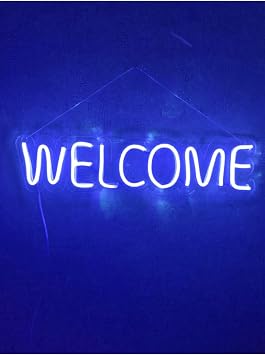 Welcome Neon Led Duvar Dekoru Ayd nlatmas  Neon Led Tabela, welmacravenneon