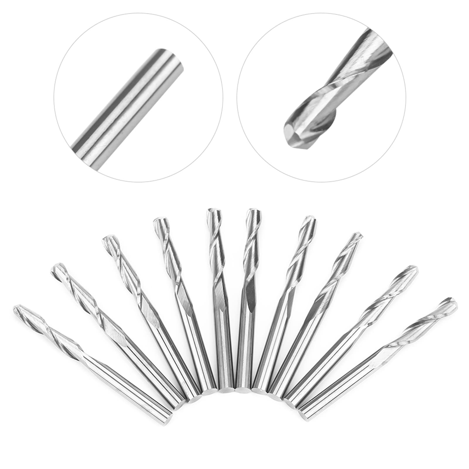 Fresa Testa Piana Nuova Cumet 401S In Metallo Duro Integrale, 4 Taglienti [401S.010.4 - Foto 6