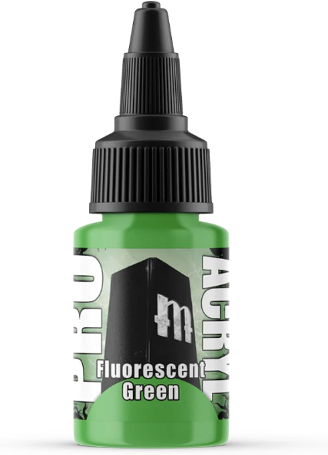 Monument Hobbies PRO Acryl 22ml Acrylic Miniature Paint - Fluorescent Green