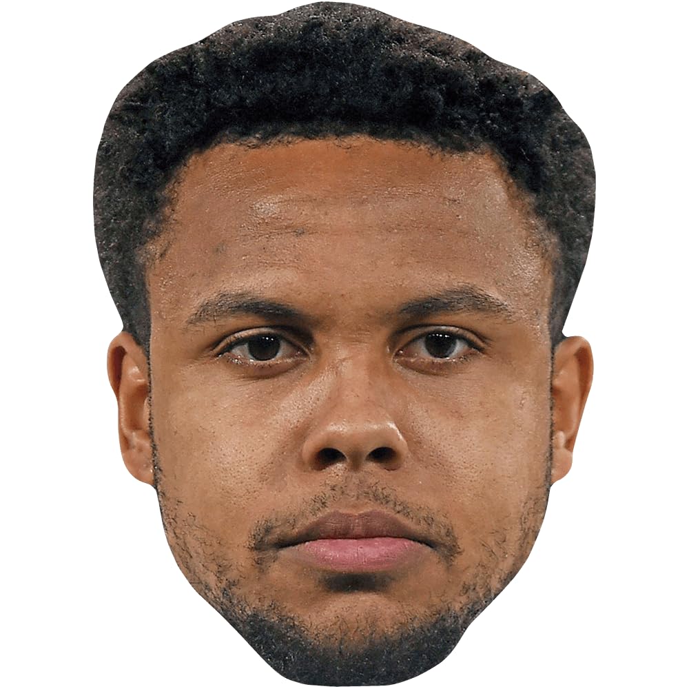 Celebrity Cutouts Lifelike Weston Mckennie (Beard) Big Head. Larger Than Life Mask.
