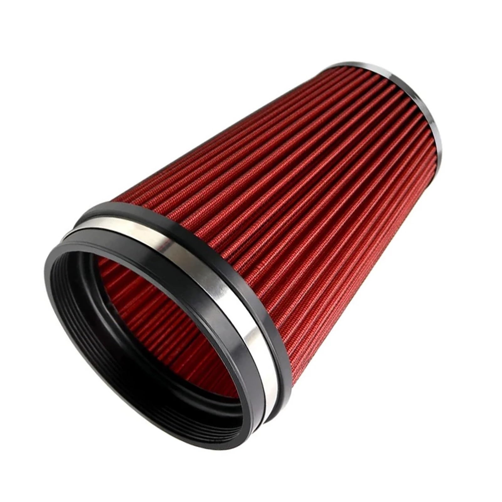 Filtro de aire de admisión 6 pulgadas, 155mm, 265mm, corto, largo, alto flujo, accesorios de filtro de aire cónico de rendimiento de carreras(155mm)