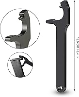 Vista 6 de Kit de herramientas para Glock con herramienta de remoción de mira delantera, desmontaje del cargador, punzón para Glocks 19 19x 17 26 27 43 43x