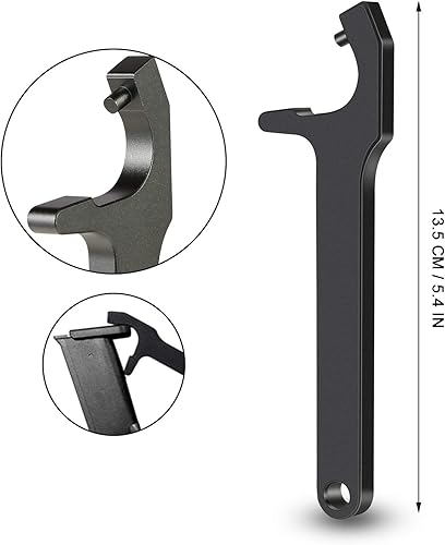 Miniatura 6 de Kit de herramientas para Glock con extracción de vista frontal, desmontaje de revistas, herramientas perforadoras para Glocks 19 19 x 17 26 27 43