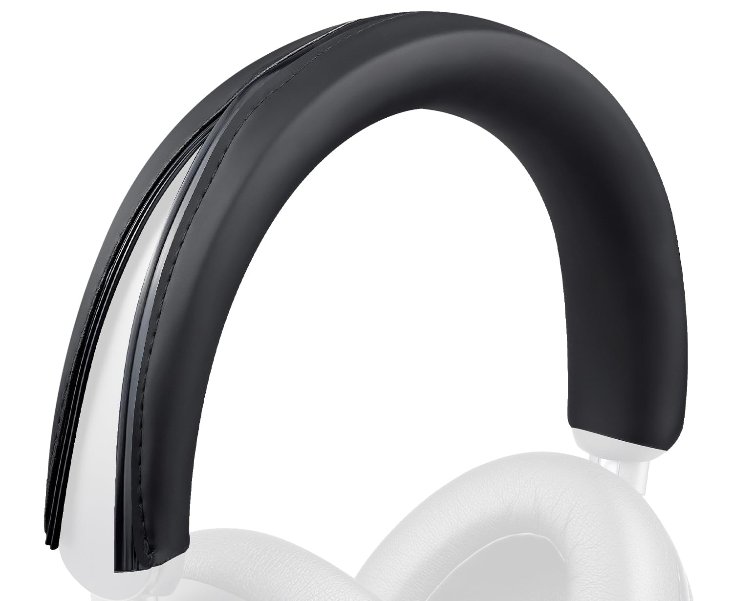 SOULWIT Protective Headband Pad Cover for Bose QuietComfort(QC) Ultra Noise Cancelling Wireless Headphones, Easy DIY Installation - Black-image-36