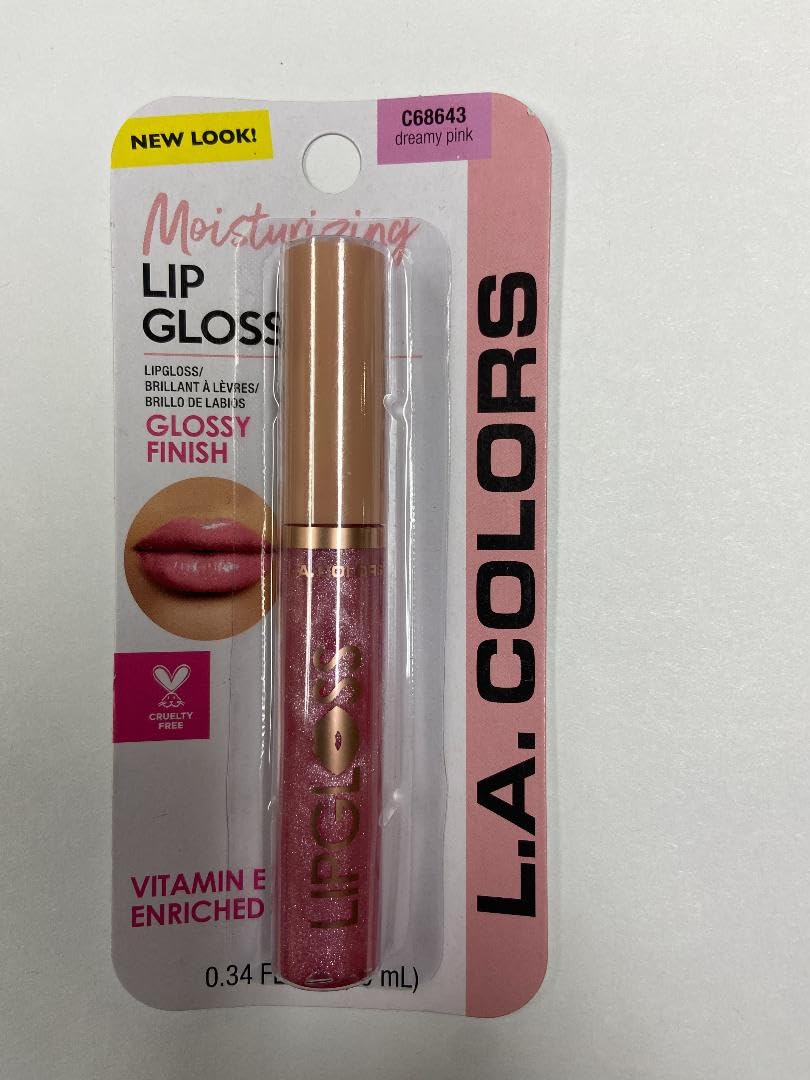 L.A. COLORS Lip Gloss C68643 Dreamy Pink