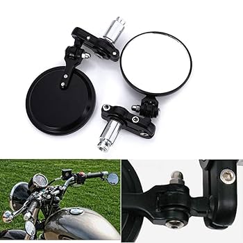 トライアンフ　バーエンドミラー新品　左右セット　α バーエンドミラー トライアンフ TRIUMPH スピードトリプル CNC