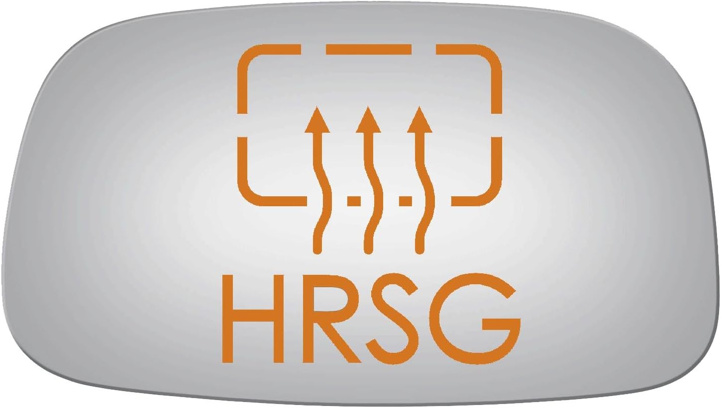 Burco 2789HRSG Driver Side Replacement Heated Mirror Glass with Rear Mount Compatible With 2001-2004 Dodge Dakota, 2001-2003 Durango