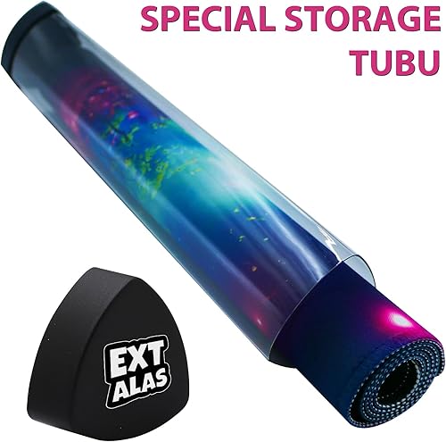 Miniatura 2 de MTG Playmat TCG Playmat PTCG Playmat DND Playmat - Incluye tubo de almacenamiento y 7 dados experiencia de primera calidad y diseño de bloqueo de