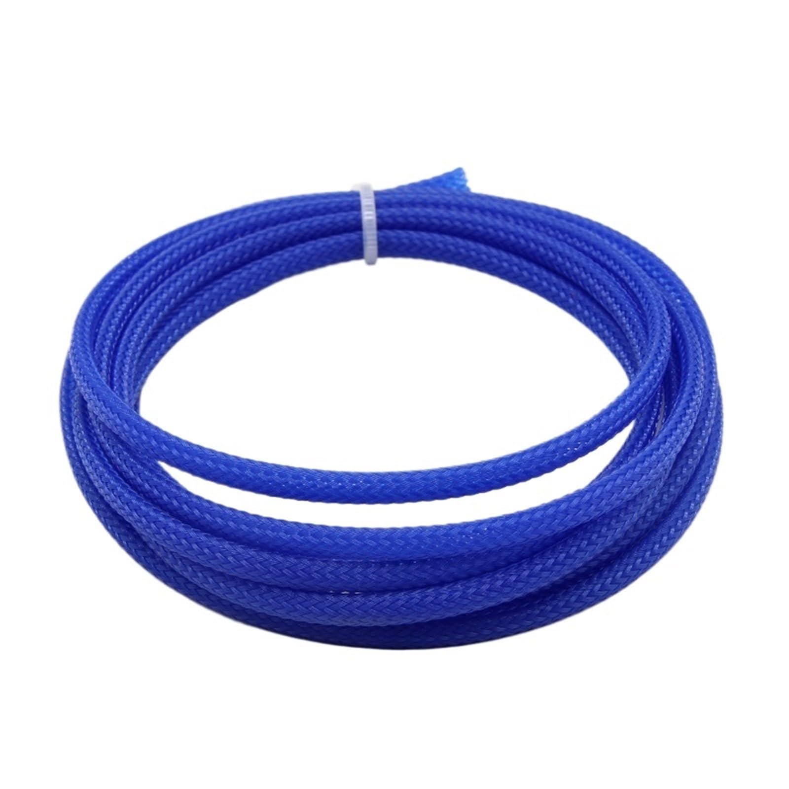 Gaine tressée bleue haute densité pour câbles électriques (20 mm _ 20 mètres)