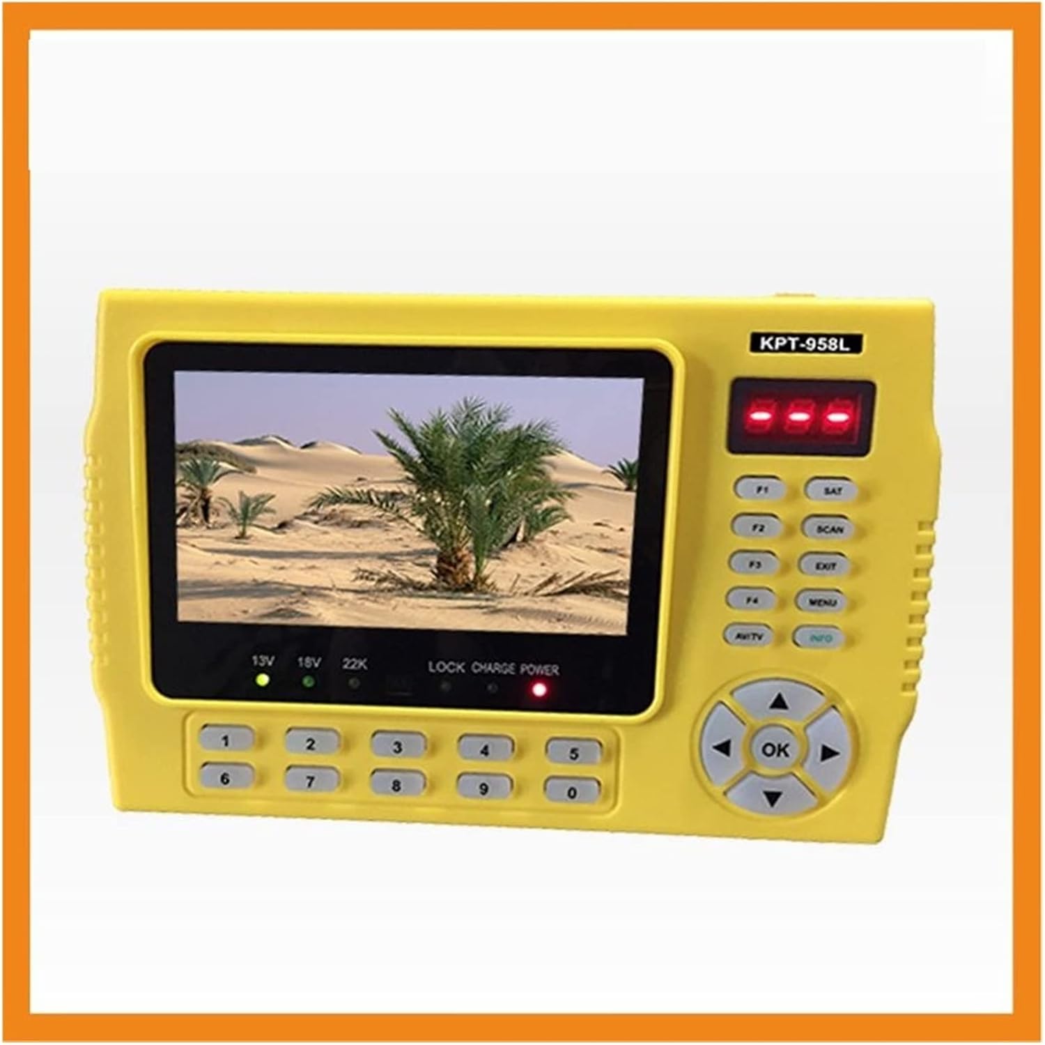 Satellite Finders KPT-958L DVB-S2 MPEG4 HD Satellite Finder Meter Better Ws-6951 Satlink Ws6916 Set Top Box WS-6906 for Adjusting Sat Dish