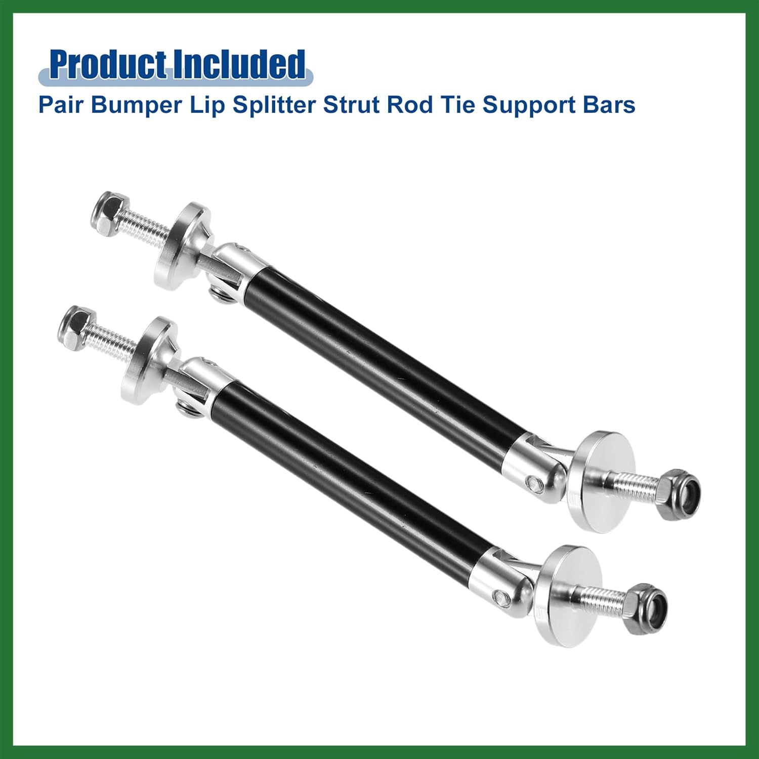 【並行輸入品】YAKEFLY フロントスプリッターサポートロッド 車用 調節可能 8インチ~11インチ フロントリップストラットロッド バンパー :  ONE PLUS - 通販 - Yahoo!ショッピング Motoforti ユニバーサル 3インチ~4インチ 調節可能 アルミニウム合金 75mm フロントバンパー リップスプリッター デ