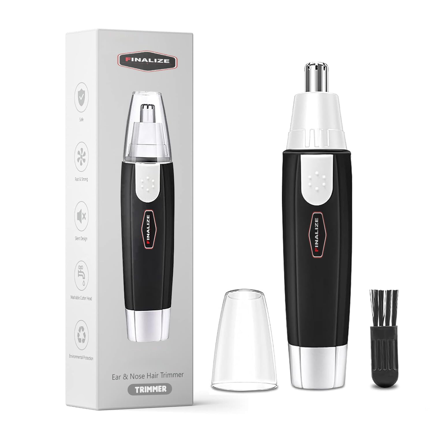 See full amazon price history chart for Finalize 3 in 1 Electric Nose & Ear Hair Trimmer for Men & Women | Dual-edge Blades |Painless Nose and Ear Hair Remover Trimmer Eyebrow Flawless Electronic - Black (Black) Finalize 3 in 1 Electric Nose & Ear Hair Trimmer for Men & Women | Dual-edge Blades |Painless Nose and Ear Hair Remover Trimmer Eyebrow Flawless Electronic - Black (Black) (B0DC1K44HK) Amazon Price History, Amazon Price Tracker