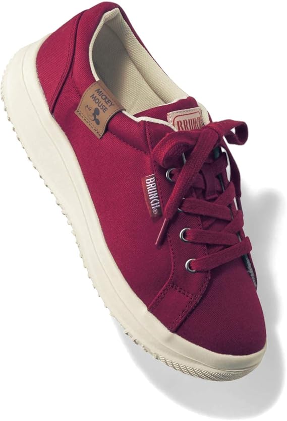 Amazon Co Jp ベルメゾン ディズニー スニーカー レディース 3e ミッキーマウス ワイン 24 5 シューズ バッグ