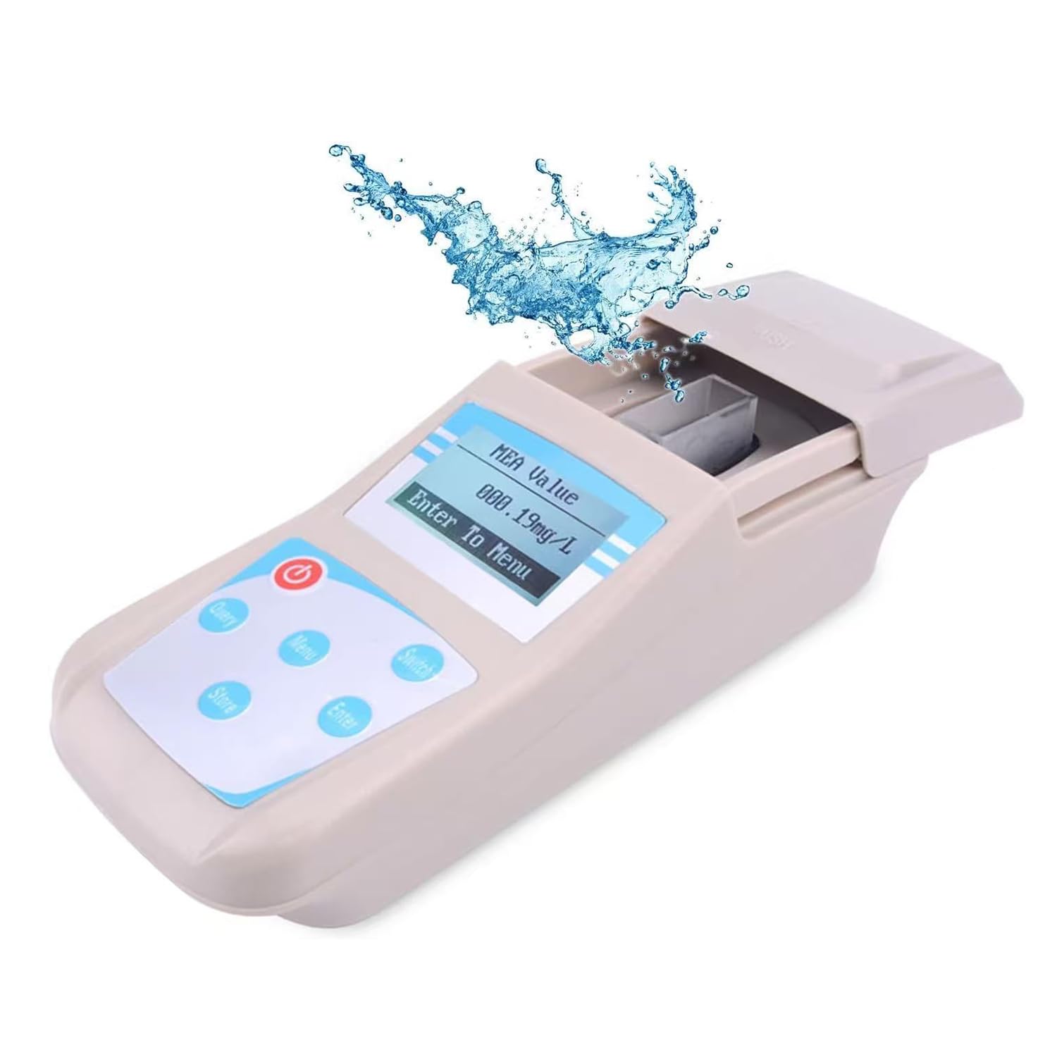 Detector De Cloro Residual, Medidor De Calidad Del Agua, Rango De Medición 0-5,00 Mg/l, Precisión 0,01 Mg/l, Almacenamiento De 10 Datos, Medición Del Contenido De PH Y Cl2, Para Piscinas Y Centros