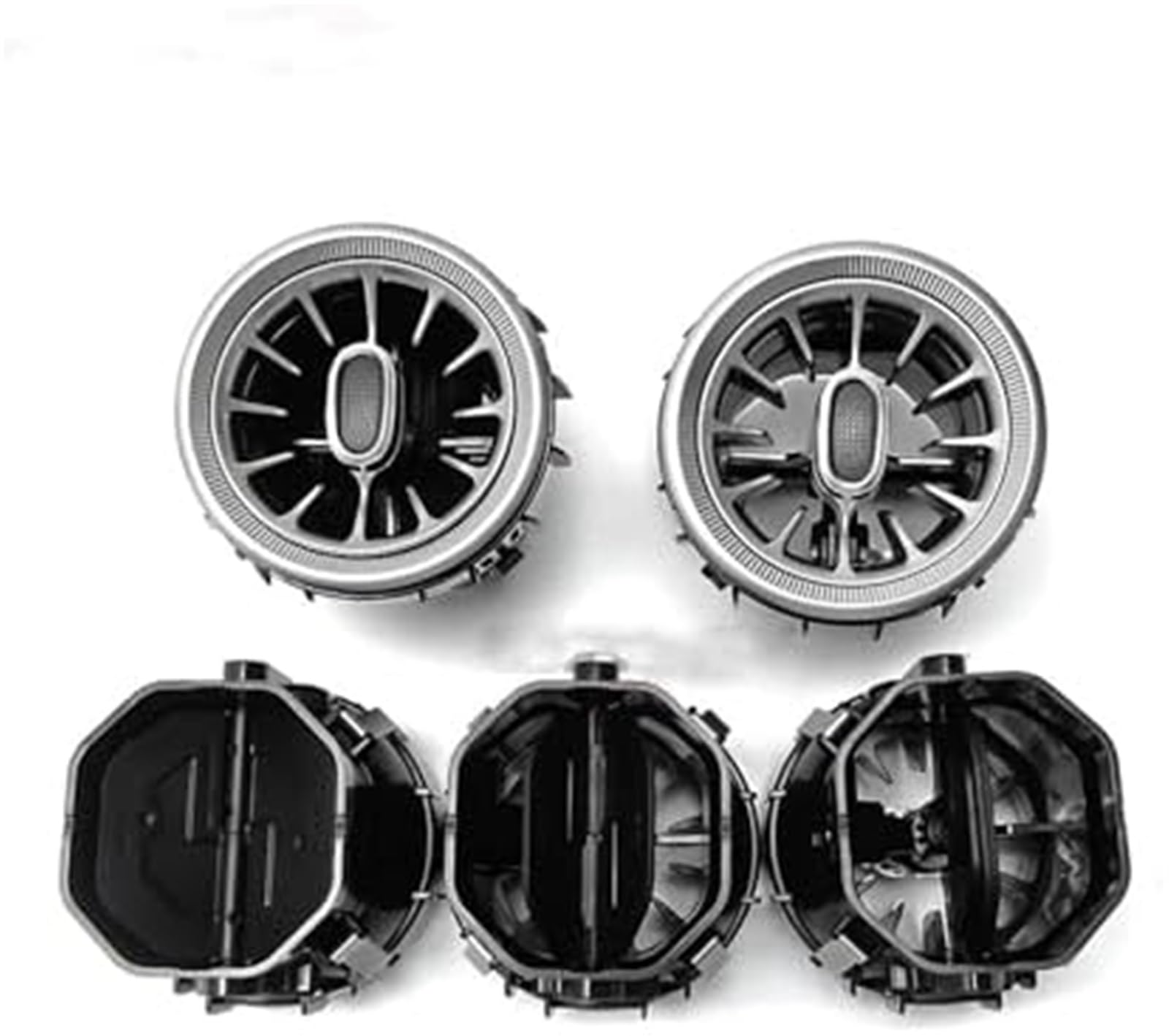 Wylot powietrza w samochodzie Stan przedniej deski rozdzielczej Ac Vent Turbo Trim, dla Mercedes-Benz V Class Eqv dla Vito Viano Valente Klips do nawiewu samochodowego