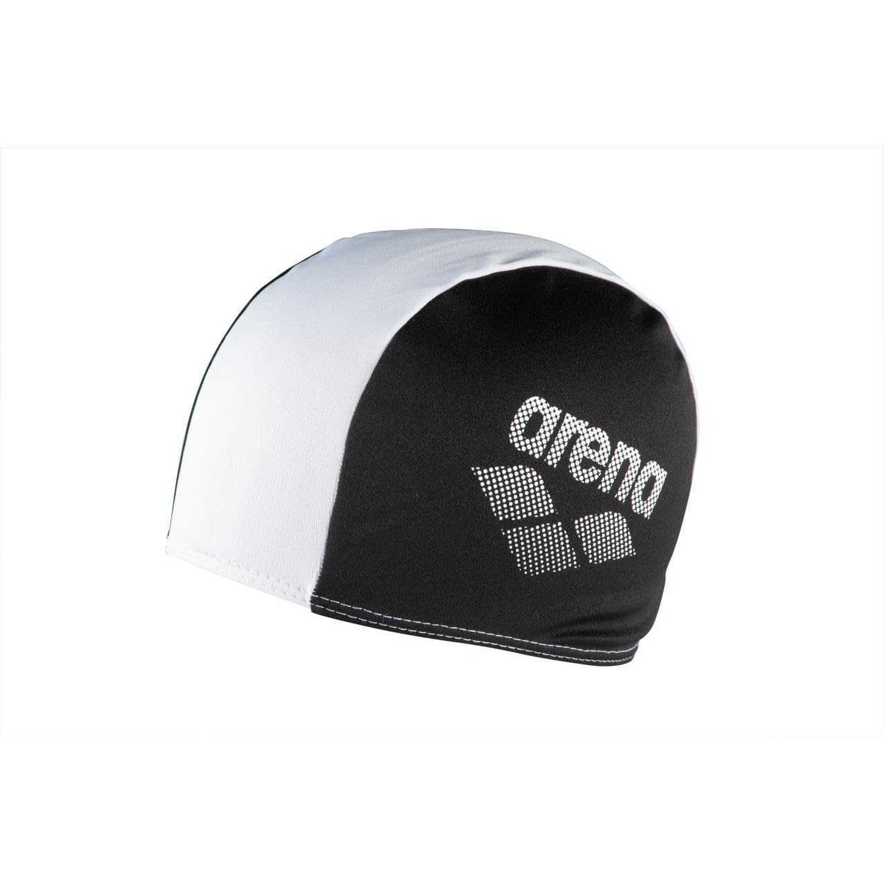 ARENA Kids Swim Cap Polyester II, black white