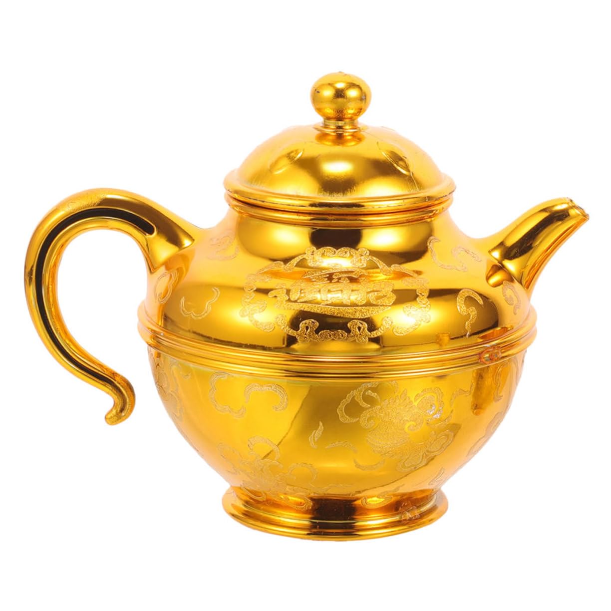 SOLUSTRE Unique Plastic Pot Tea Pot Set Buddha Decorations for Tea Rooms Temples